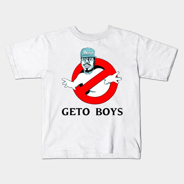 Geto Busters Kids T-Shirt by horrorprints